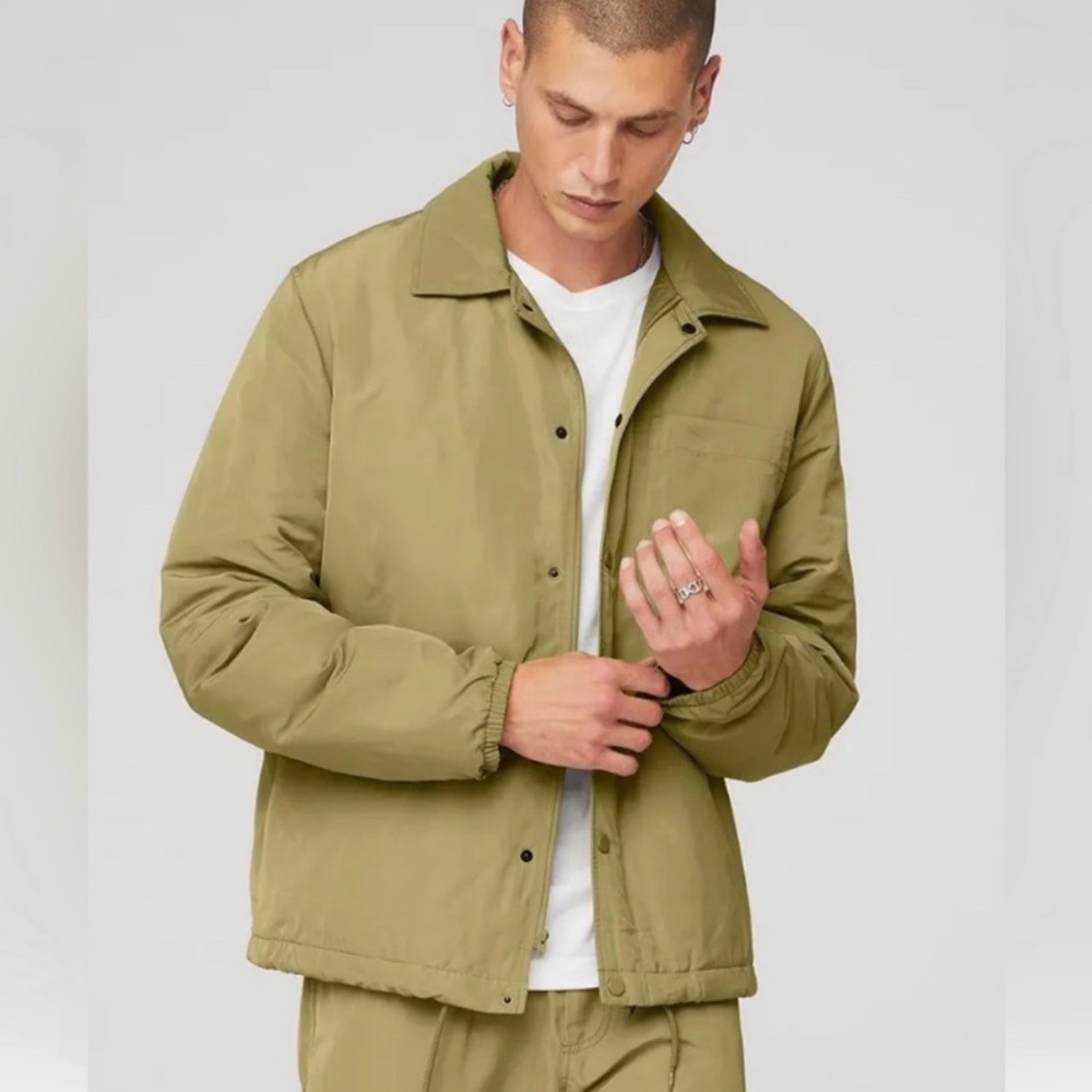 Alo Yoga Men’s Legend Jacket Wasabi Green XL